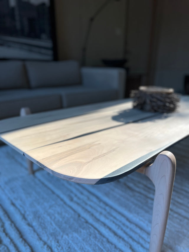 Spalted Maple & Black Epoxy Coffee Table